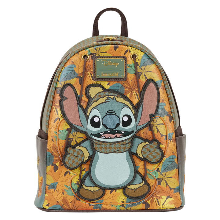 Loungefly Disney Lilo & Stitch Autumn Leaves Mini Backpack