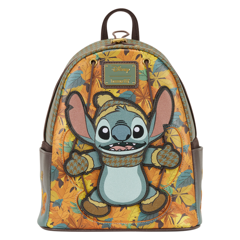 Loungefly Disney Lilo & Stitch Autumn Leaves Mini Backpack