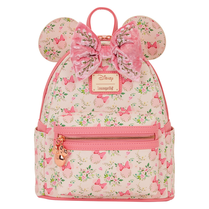 Loungefly Disney Minnie Mouse Floral Mini Backpack