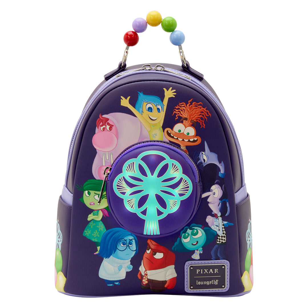Loungefly Disney Pixar Inside Out 2 Light-Up Mini Backpack