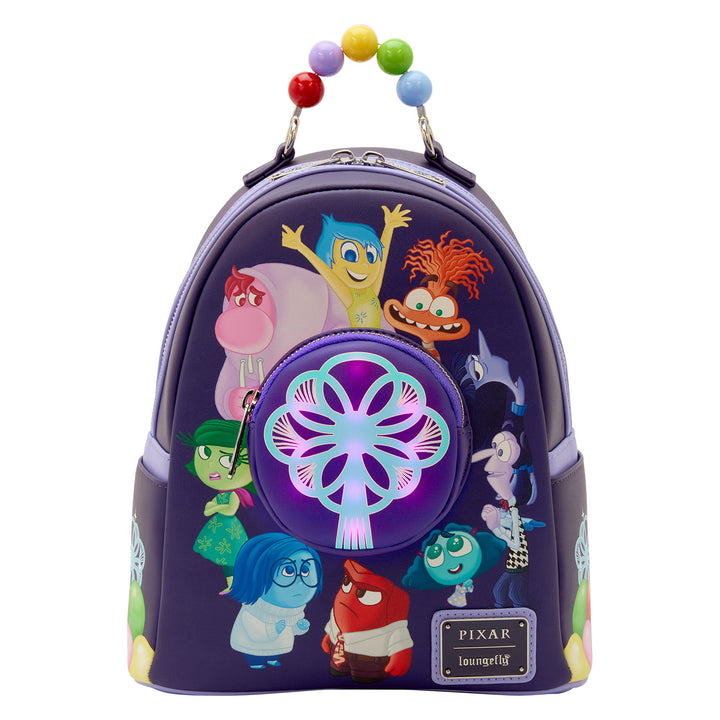 Loungefly Disney Pixar Inside Out 2 Light-Up Mini Backpack