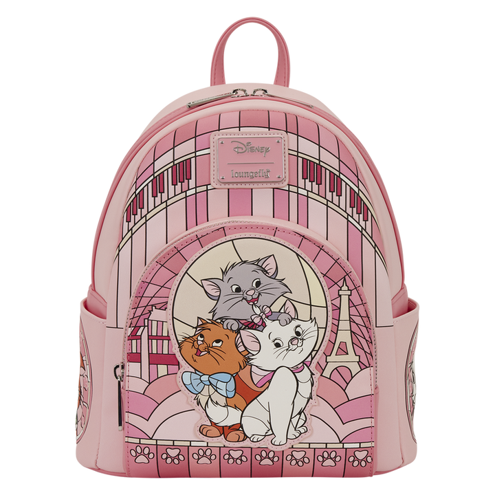 Loungefly Disney The Aristocats Stained Glass Mini Backpack