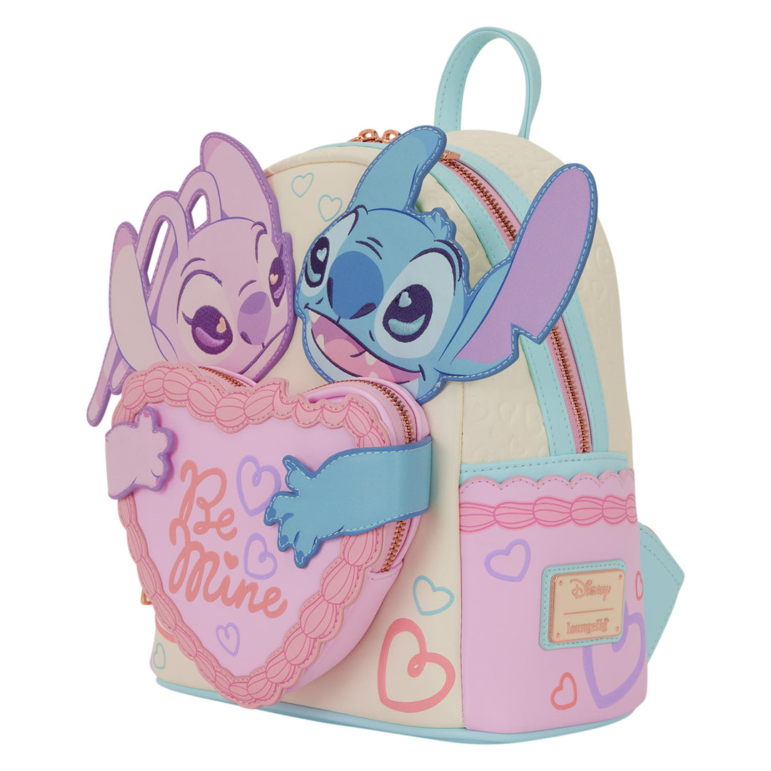 Loungefly Disney Lilo & Stitch Be Mine Mini Backpack