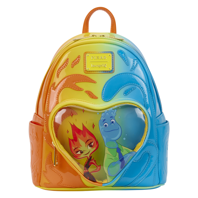 Loungefly Disney Pixar Elemental Wade & Ember Ombre Mini Backpack