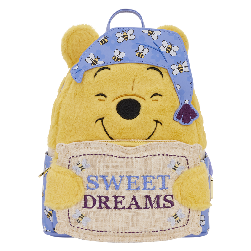 Loungefly Disney Winnie the Pooh Classic Bedtime Plush Cosplay Mini Backpack