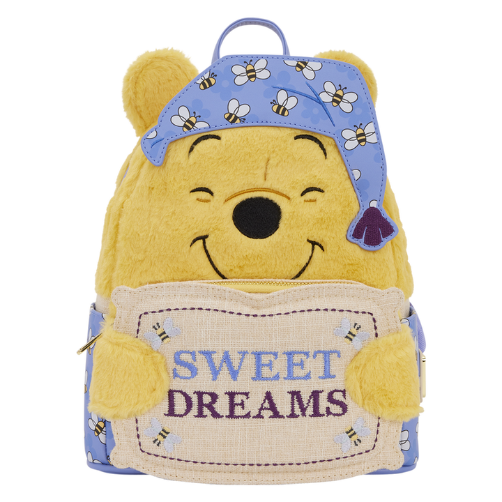 Loungefly Disney Winnie the Pooh Classic Bedtime Plush Cosplay Mini Backpack