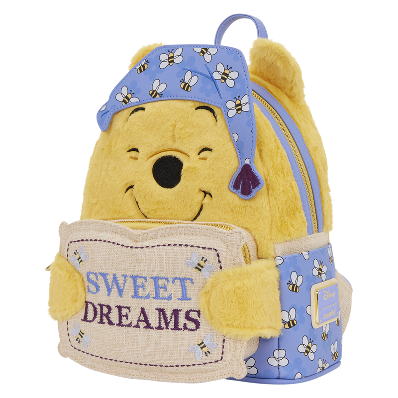 Loungefly Disney Winnie the Pooh Classic Bedtime Plush Cosplay Mini Backpack