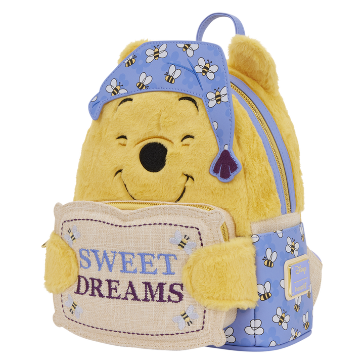 Loungefly Disney Winnie the Pooh Classic Bedtime Plush Cosplay Mini Backpack