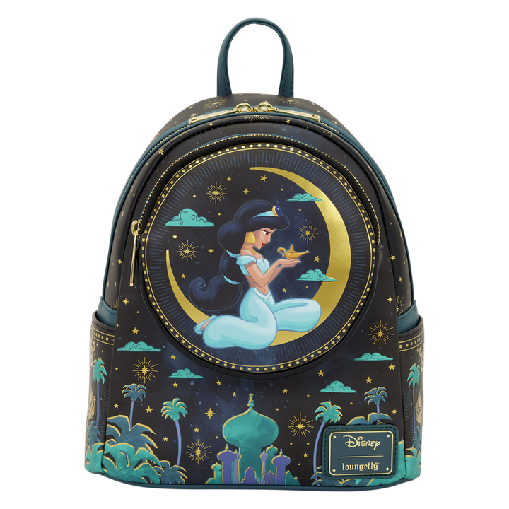 Loungefly Disney Aladdin Princess Jasmine Moonlit Palace Mini Backpack