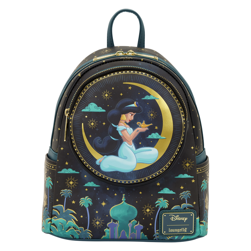 Loungefly Disney Aladdin Princess Jasmine Moonlit Palace Mini Backpack