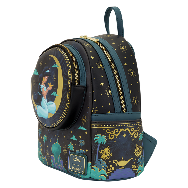 Loungefly Disney Aladdin Princess Jasmine Moonlit Palace Mini Backpack
