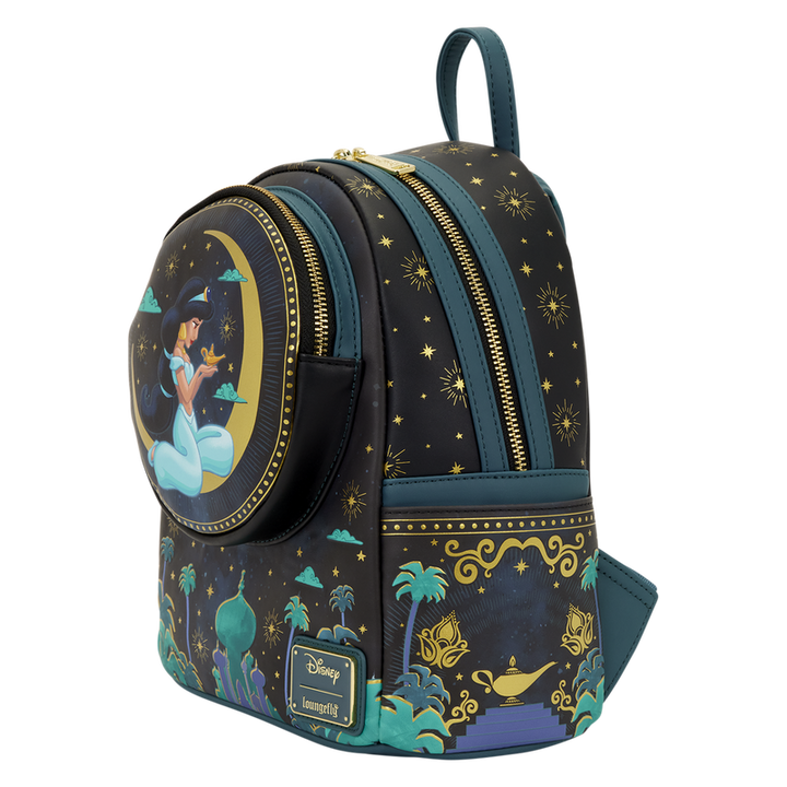 Loungefly Disney Aladdin Princess Jasmine Moonlit Palace Mini Backpack