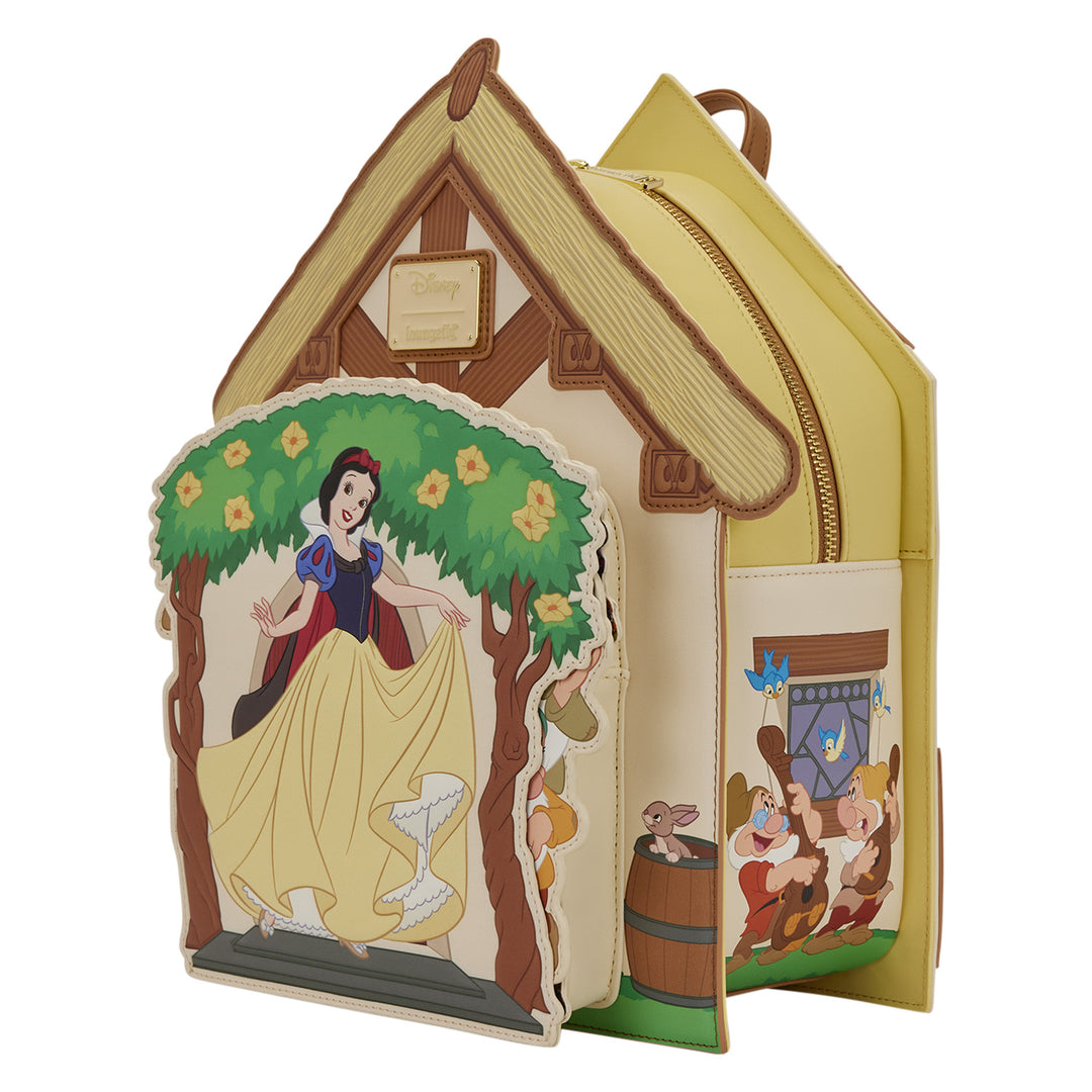 House-shaped product with Snow White design on a white background