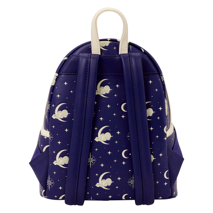 Loungefly Disney The Nightmare Before Christmas Jack Skellington & Sally Night Sky Mini Backpack