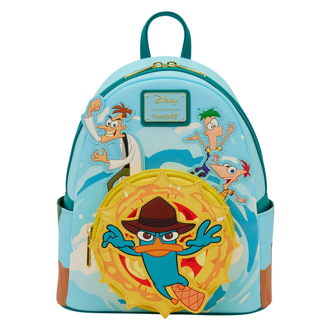 Loungefly Disney Phineas & Ferb Light-Up Mini Backpack