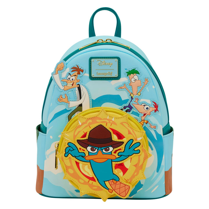 Loungefly Disney Phineas & Ferb Light-Up Mini Backpack