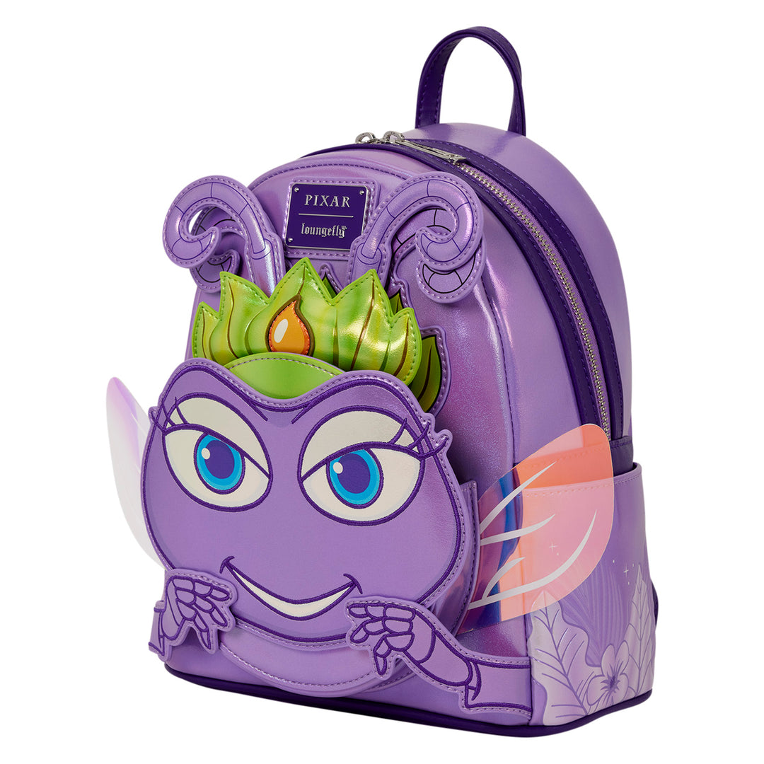 Loungefly Disney Pixar A Bug's Life Princess Atta Cosplay Mini Backpack w/Headband