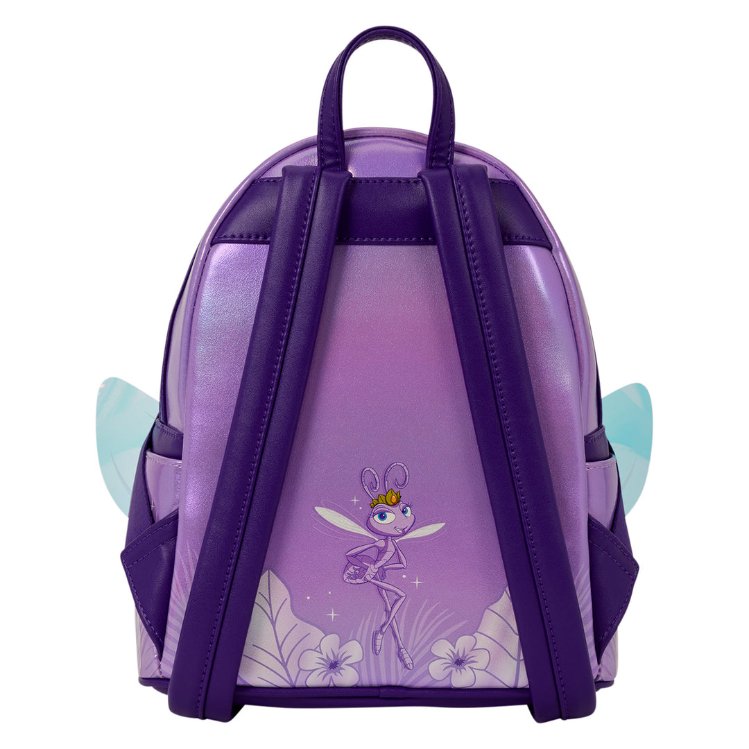 Loungefly Disney Pixar A Bug's Life Princess Atta Cosplay Mini Backpack w/Headband