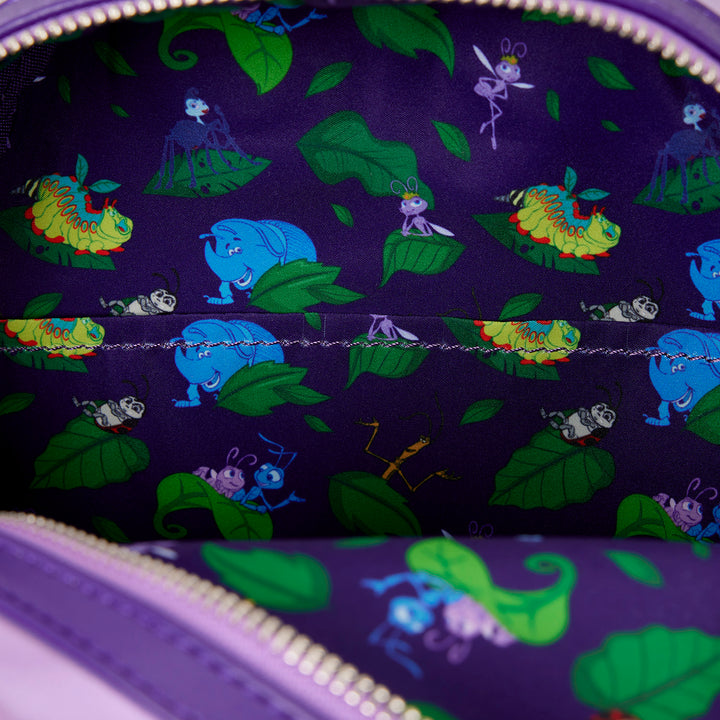 Loungefly Disney Pixar A Bug's Life Princess Atta Cosplay Mini Backpack w/Headband