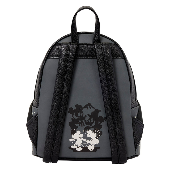 Loungefly Disney Mickey & Minnie Mouse Ghost Light-Up Glow Mini Backpack