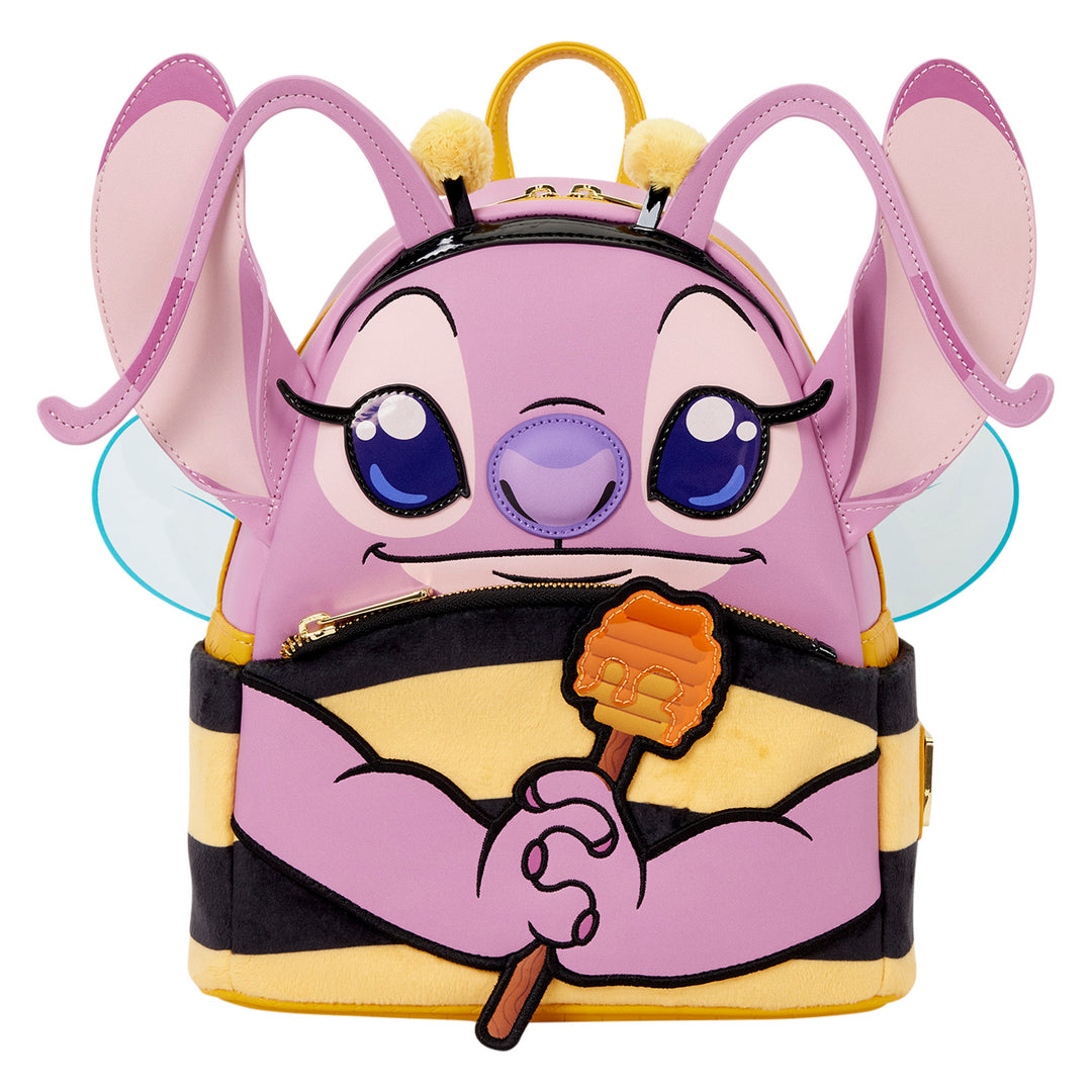 Loungefly Disney Lilo & Stitch Angel Bumblebee Costume Cosplay Mini Backpack