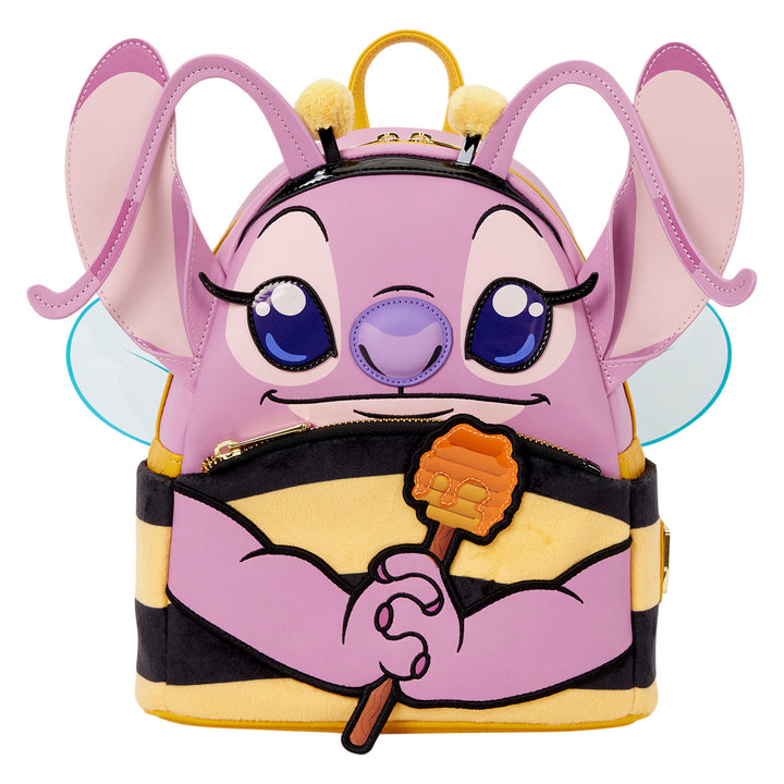 Loungefly Disney Lilo & Stitch Angel Bumblebee Costume Cosplay Mini Backpack