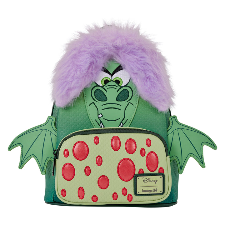 Loungefly Disney Villains Madam Mim Dragon Sequin Cosplay Mini Backpack