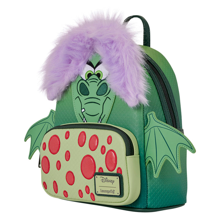 Loungefly Disney Villains Madam Mim Dragon Sequin Cosplay Mini Backpack