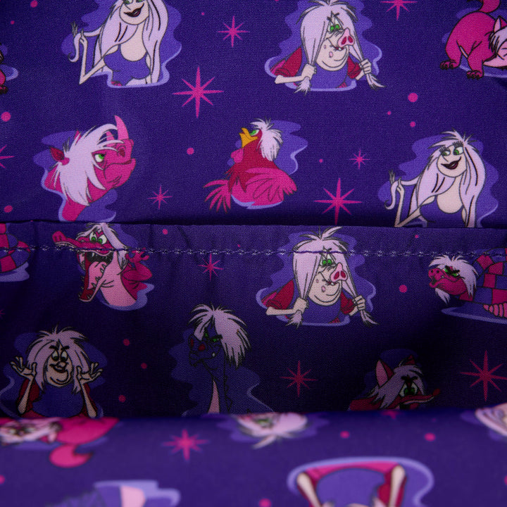 Loungefly Disney Villains Madam Mim Dragon Sequin Cosplay Mini Backpack