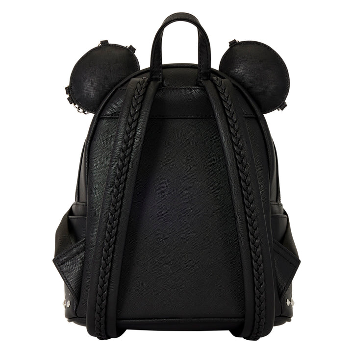 Loungefly Disney Minnie Mouse Studs & Chains Mini Backpack