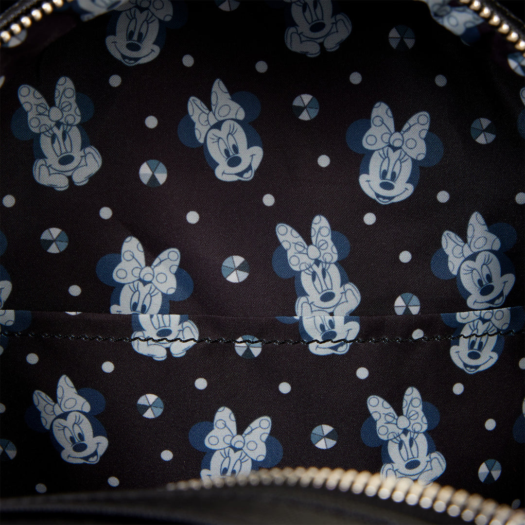 Loungefly Disney Minnie Mouse Studs & Chains Mini Backpack
