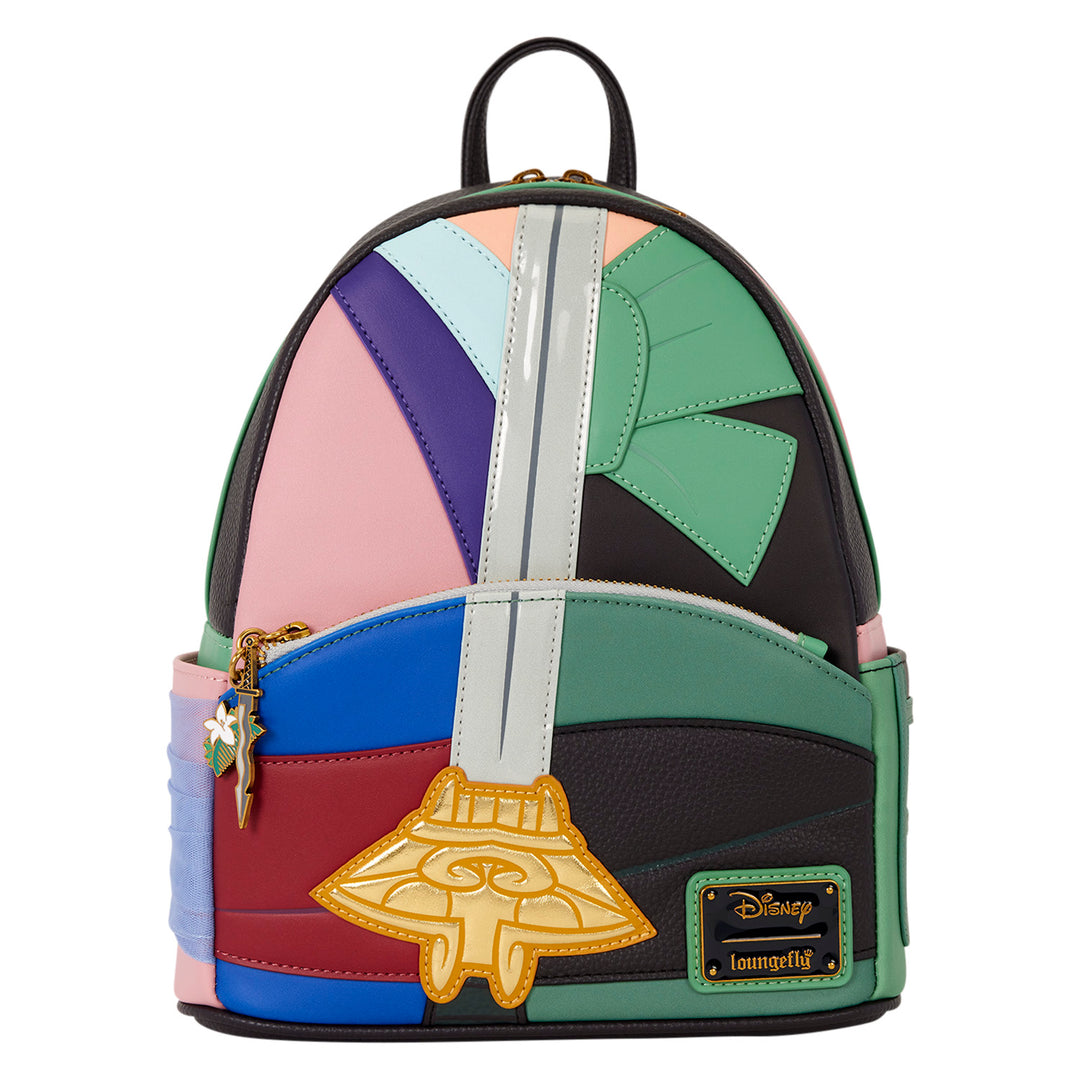 Loungefly Disney Mulan Ping Cosplay Mini Backpack