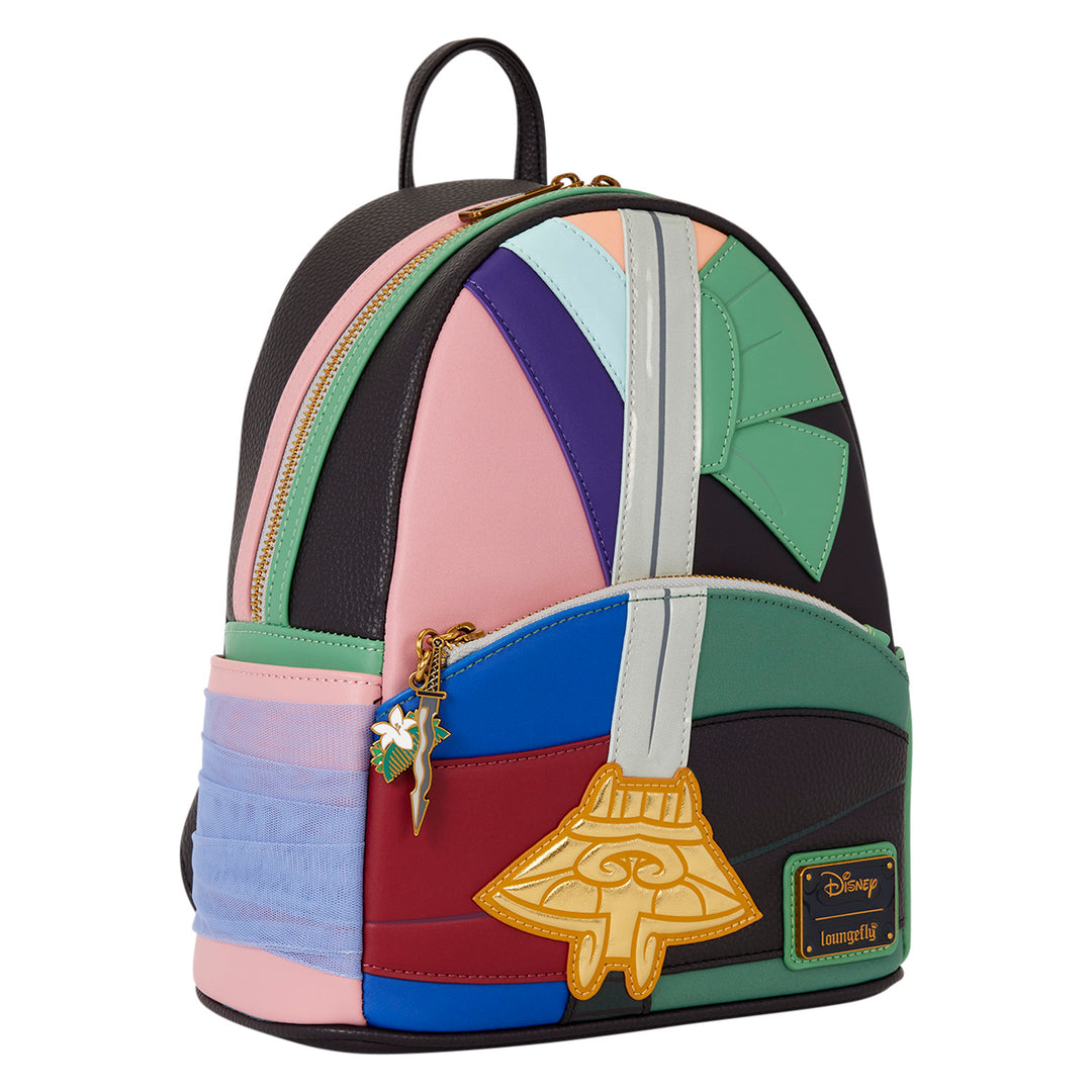 Loungefly Disney Mulan Ping Cosplay Mini Backpack