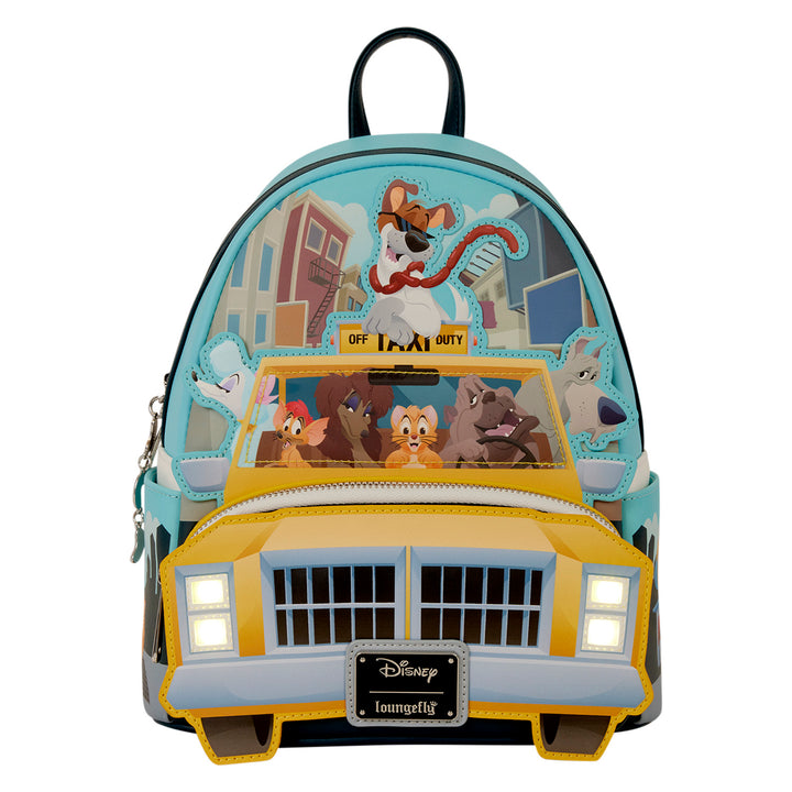 Loungefly Disney Oliver and Company Taxi Mini Backpack