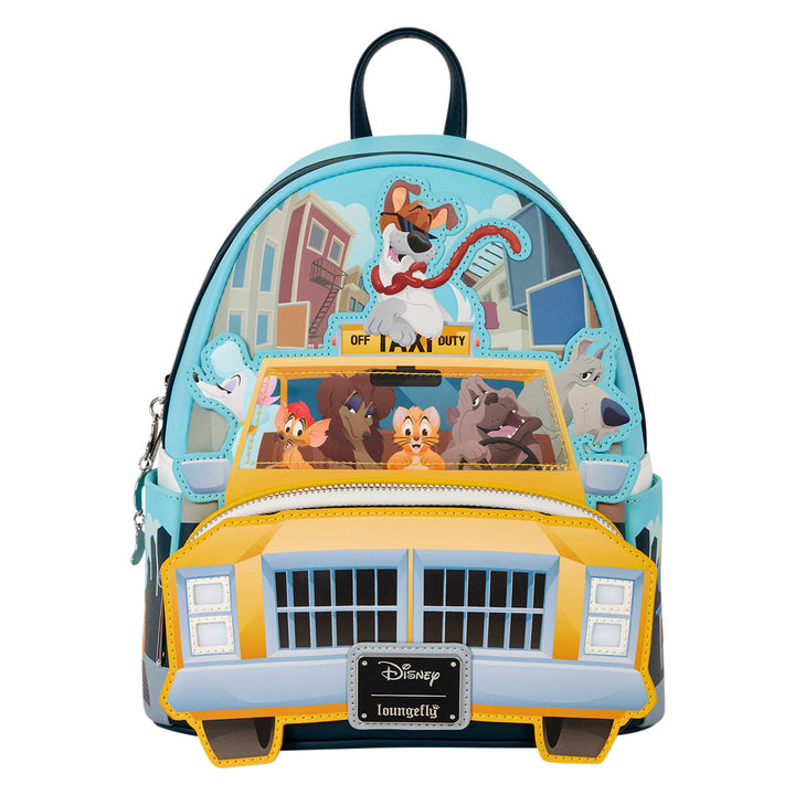 Loungefly Disney Oliver and Company Taxi Mini Backpack