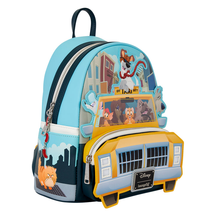 Loungefly Disney Oliver and Company Taxi Mini Backpack