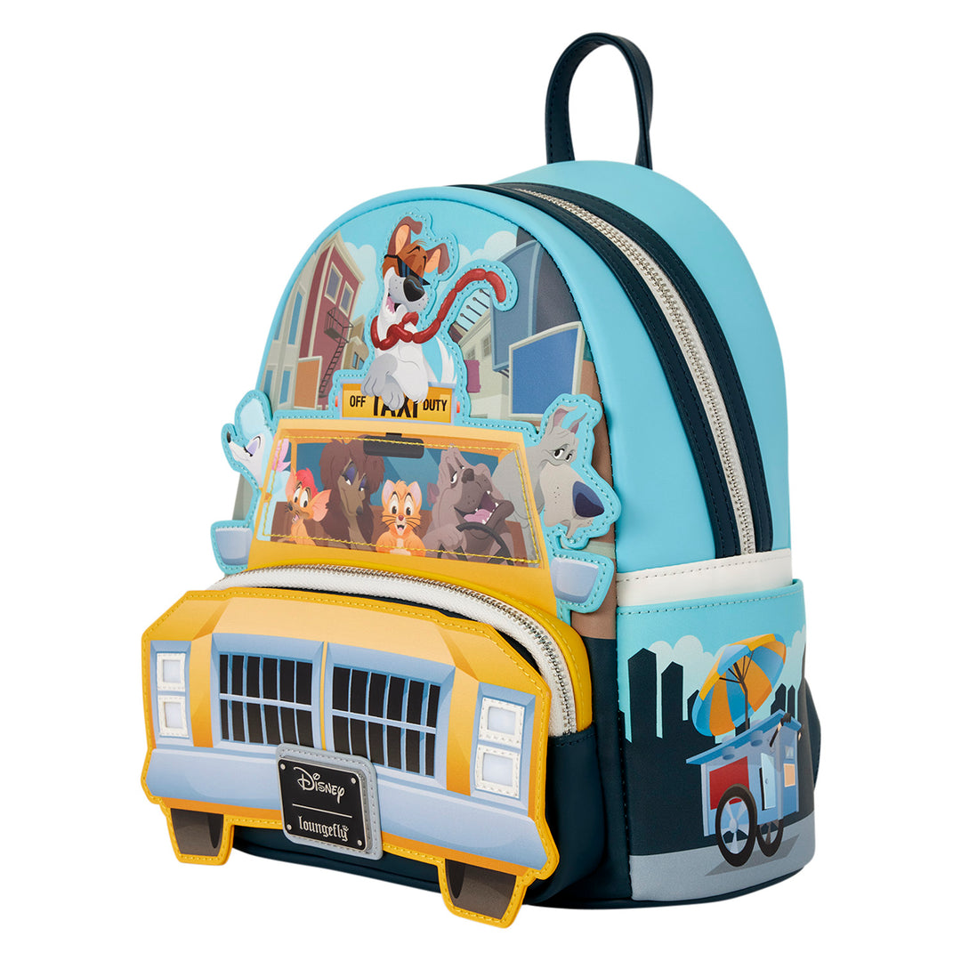 Loungefly Disney Oliver and Company Taxi Mini Backpack