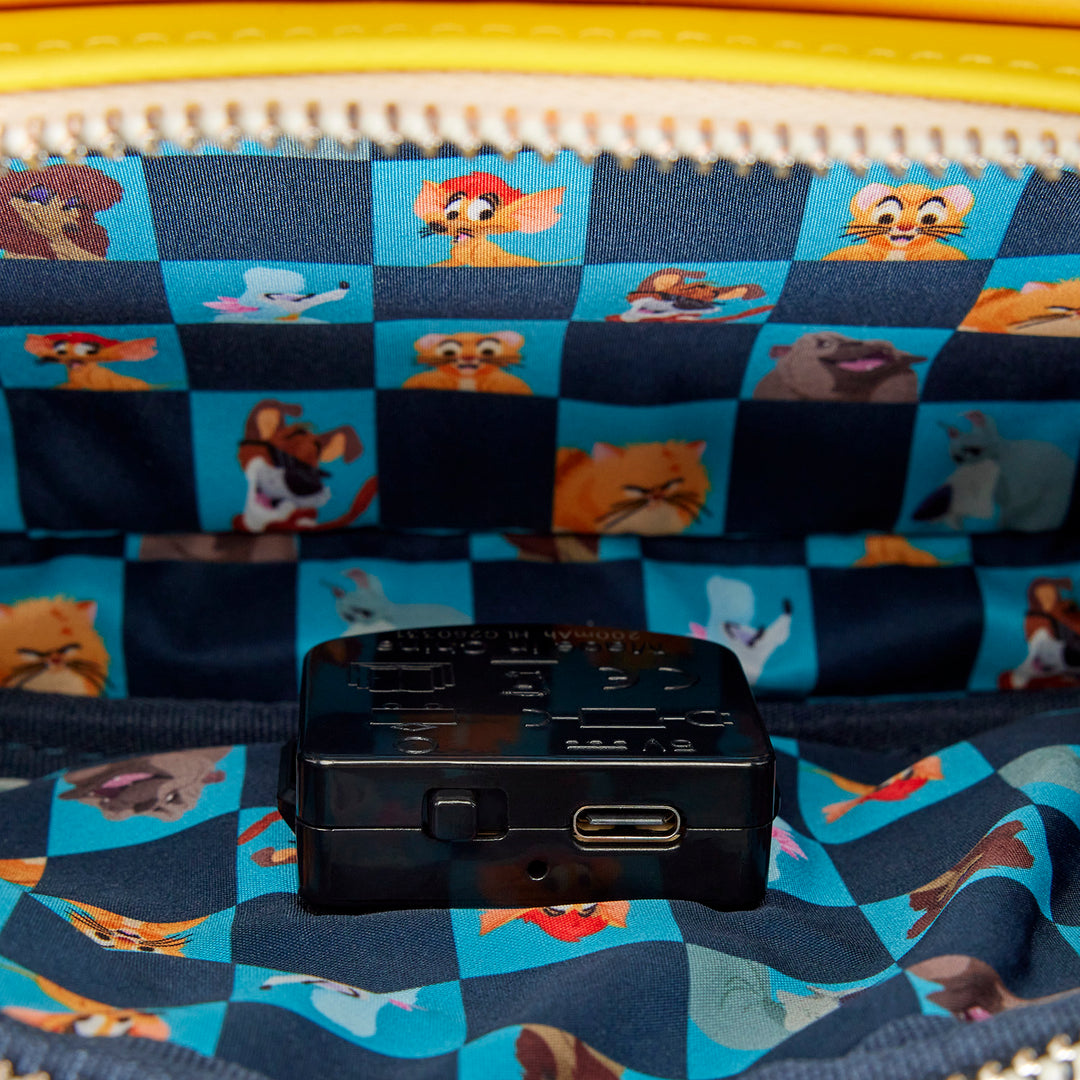Loungefly Disney Oliver and Company Taxi Mini Backpack