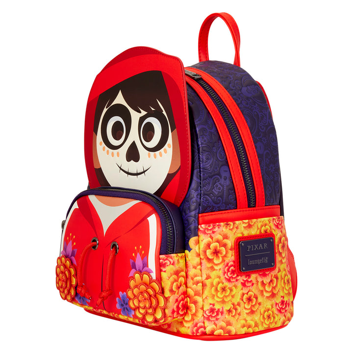 Loungefly Disney Pixar Coco Miguel Día de los Muertos Glow Cosplay Mini Backpack