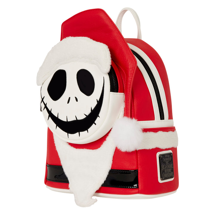 Loungefly Disney The Nightmare Before Christmas Jack Skellington Sandy Claws Cosplay Mini Backpack