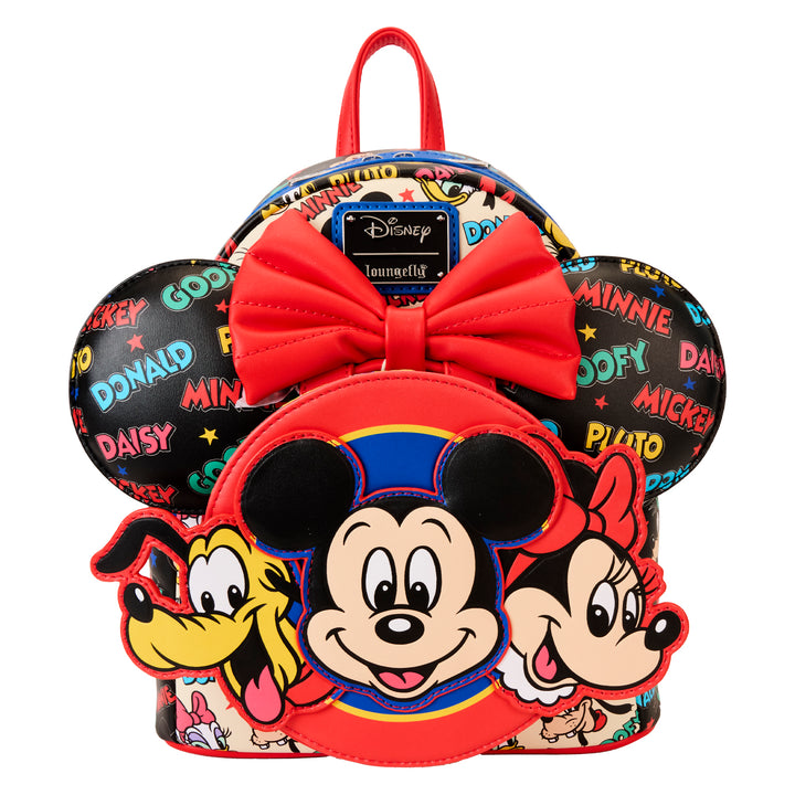 Loungefly Disney Mickey & Friends Classic Ear Holder Mini Backpack