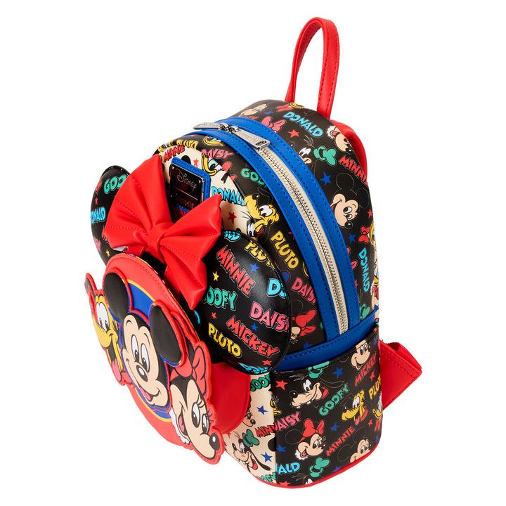 Loungefly Disney Mickey & Friends Classic Ear Holder Mini Backpack