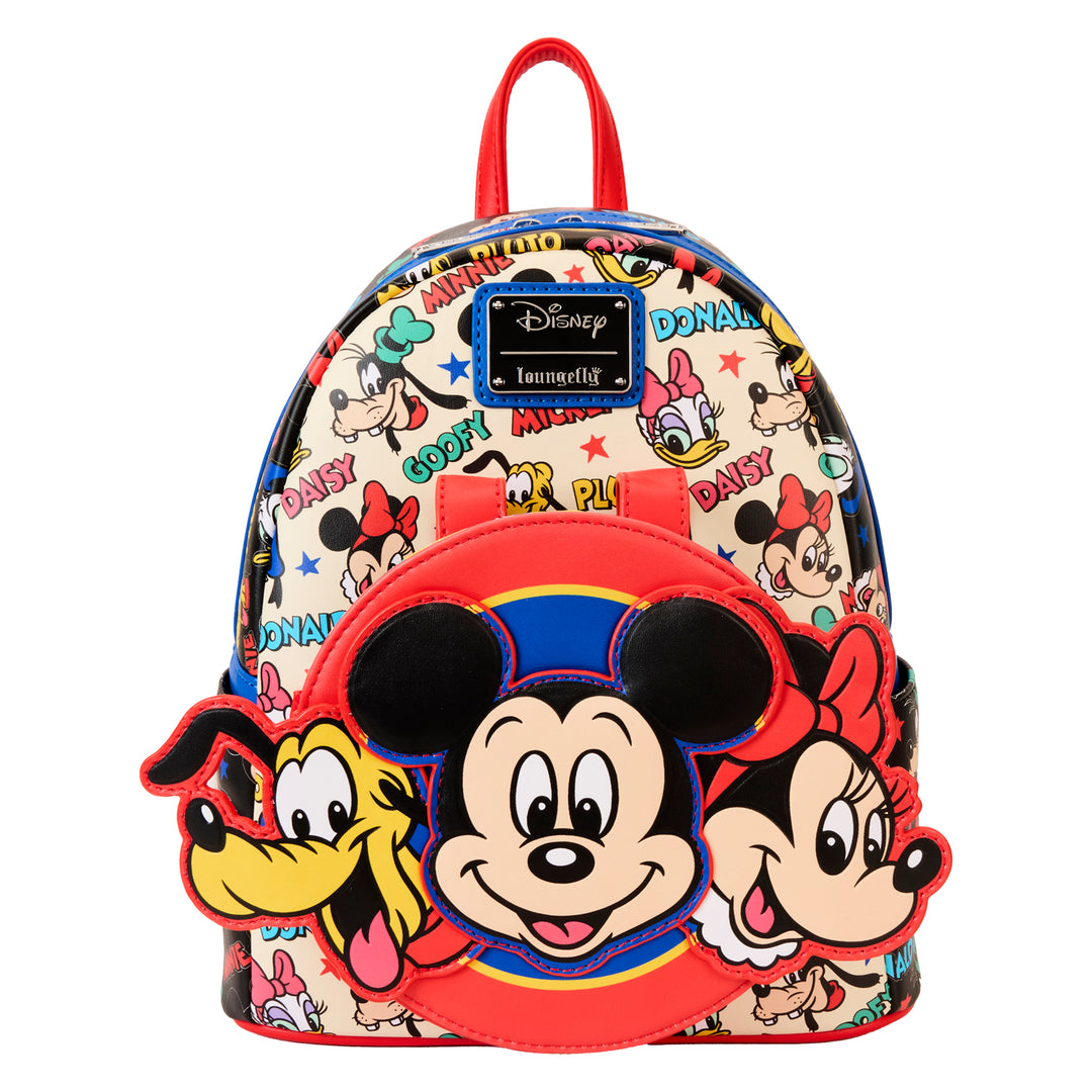 Loungefly Disney Mickey & Friends Classic Ear Holder Mini Backpack