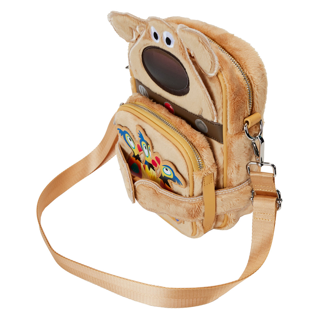 Loungefly Disney Pixar UP 15th Anniversary Dug Crossbuddies Bag