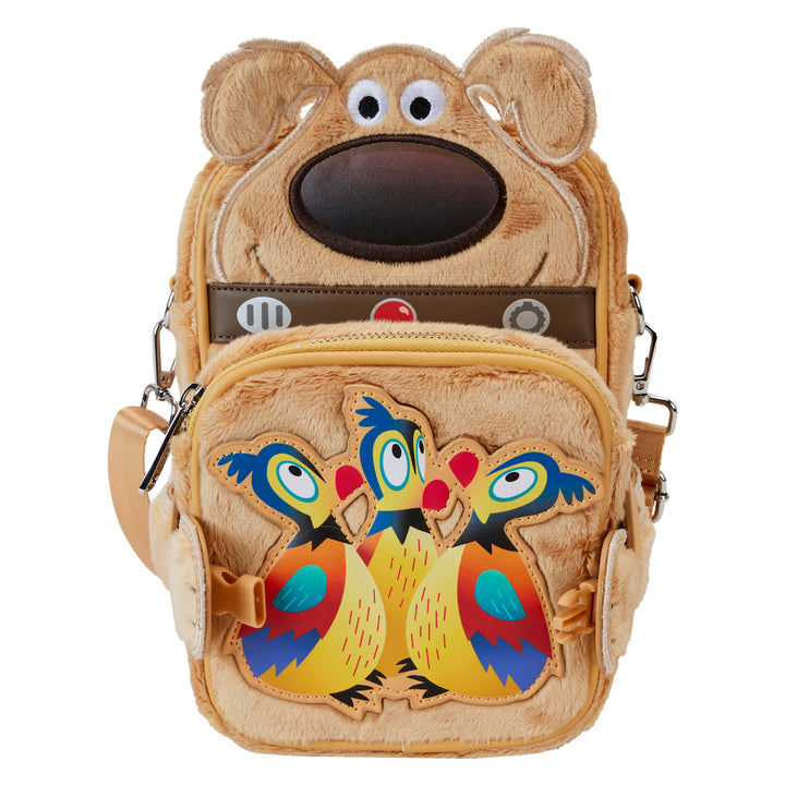 Loungefly Disney Pixar UP 15th Anniversary Dug Crossbuddies Bag