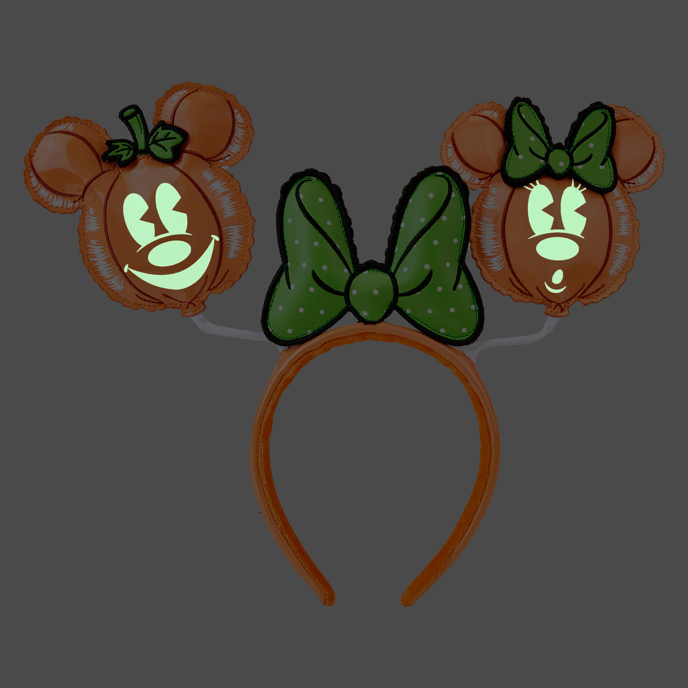 Disney Mickey & Minnie Pumpkin Balloon Ears Headband