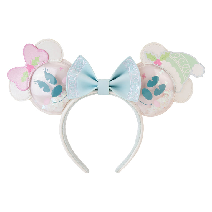 Disney Mickey & Pastel Snowman Minnie Ears Headband