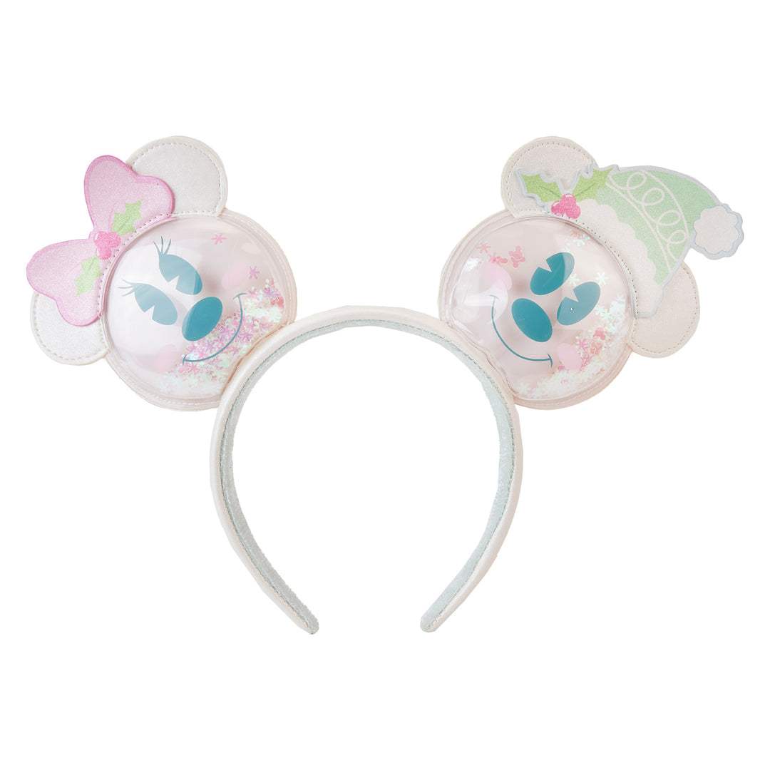 Disney Mickey & Pastel Snowman Minnie Ears Headband