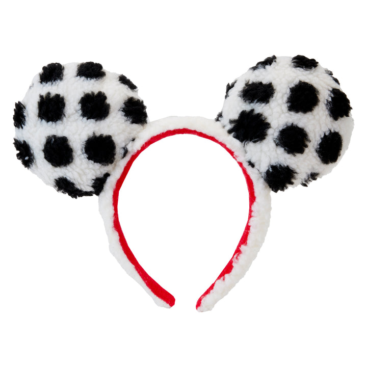 Loungefly Disney Minnie Rocks the Dots Sherpa Headband