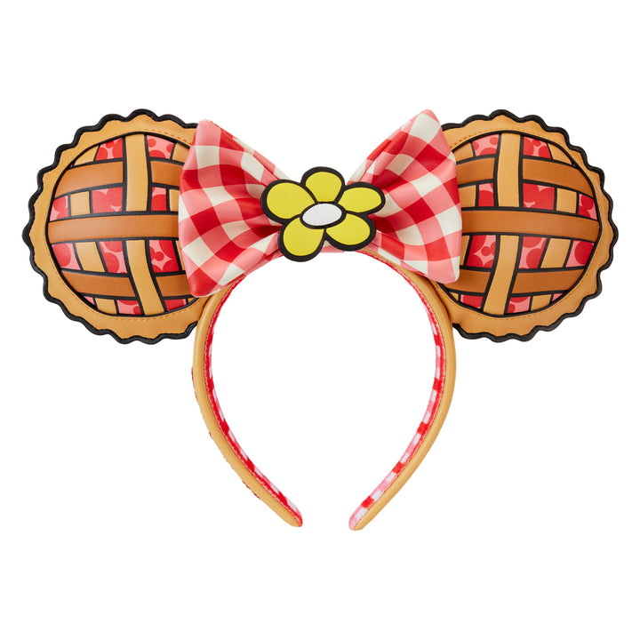 Loungefly Minnie and Mickey Picnic Pie Ear Headband